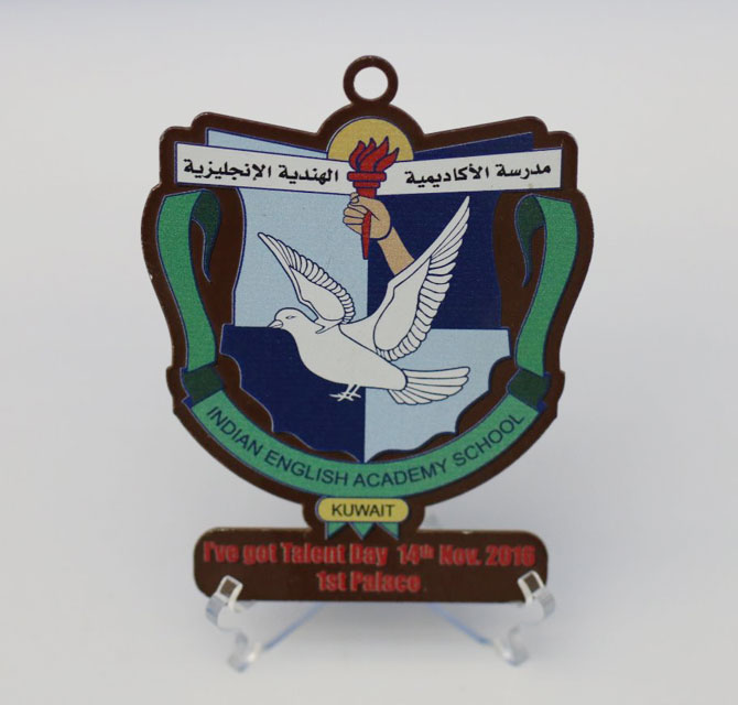 UV Printing Acrylic Keychains Emblem